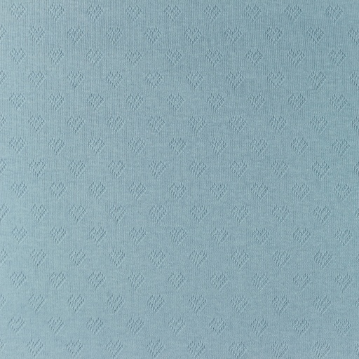 [S1040L] Cotton Ajour Heart Snoozy Fabrics