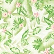 [S1042L-183103] [S1042L] Poplin Digital Printed Mix 30 (Leaves)