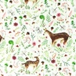 [S1043R-183117] [S1043R] Poplin Digital Printed Mix 31 Snoozy Fabrics (Deer)