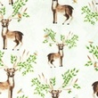 [S1044R-183076] [S1044R] Poplin Digital Printed Mix 32 (Deer)