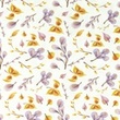 [S1045R-183094] [S1045R] Poplin Digital Printed Mix 33 (Leaves)