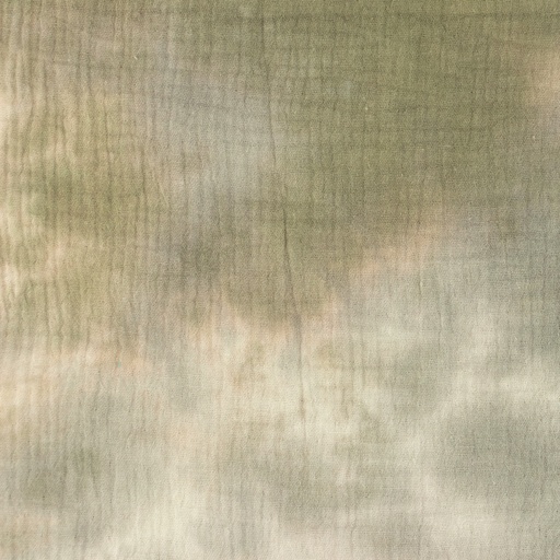 [S1047R] Hand Dyed Tie Dye Double Gauze Cotton Snoozy Fabrics