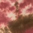 [S1047L-183239] [S1047L] Hand Dyed Tie Dye Double Gauze Cotton Snoozy Fabrics (Choco)
