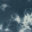 [S1047L-183236] [S1047L] Hand Dyed Tie Dye Double Gauze Cotton Snoozy Fabrics (Jeans)