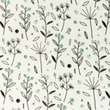 [S1052R-183532] [S1052R] Popelín Potisk Lesní Plody Snoozy Fabrics (Starý Zelený)