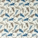 [S1053R-183588] [S1053R] Poplin Printed Leaves Snoozy Fabrics (Jeans)