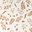 [S1054L-183681] [S1054L] Popeline Stampato Ramoscelli Snoozy Fabrics (Vecchio Rosa)
