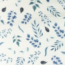 [S1060L-183847] [S1060L] Double Gauze Flat Twigs Snoozy Fabrics (Old Blue)