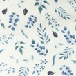 [S1060L-183847] [S1060L] Double Gauze Flat Twigs Snoozy Fabrics (Old Blue)
