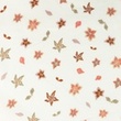 [S1062R-183816] [S1062R] Muślin Bawełniany Mieszkanie Kwiaty Snoozy Fabrics (Stary Róż)