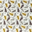 [S1064R-183789] [S1064R] Muślin Bawełniany Mieszkanie Pozostawia Snoozy Fabrics (Ochra)