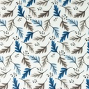 [S1064L-183790] [S1064L] Double Gauze Cotton Flat Leaves Snoozy Fabrics (Jeans)