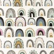 [S1088R-183489] [S1088R] Poplin Printed Rainbows (Old Mint)