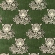 [S1092R-183625] [S1092R] Popelín Potisk Džíny Melanž Leopard (Armáda)