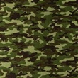 [S1094R-183609] [S1094R] Poplin Tryck Kamouflage (Armé)
