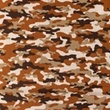 [S1094L-183607] [S1094L] Popelín Potisk Maskovat (Cihlová Červená)