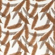 [S1100R-183459] [S1100R] Poplin Printed Cocos Leaf Small (Brick)