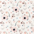 [S1101R-183110] [S1101R] Poplin Digital Printed Mix 35 (Birds)