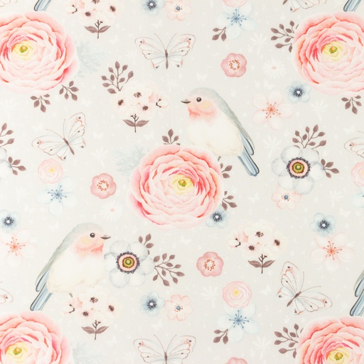 [S1101R] Poplin Digital Printed Mix 35