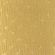 [S1102R-183343] [S1102R] Double Gauze Crinkled Gold Dandelion (Camel)