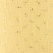 [S1102R-183336] [S1102R] Double Gauze Crinkled Gold Dandelion (Light Yellow)