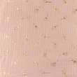 [S1102R-183342] [S1102R] Double Gauze Crinkled Gold Dandelion (Lilac)