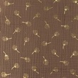 [S1102R-183337] [S1102R] Double Gauze Crinkled Gold Dandelion (Mauve)