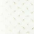 [S1102R-183330] [S1102R] Double Gauze Crinkled Gold Dandelion (White)