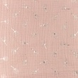 [S1103R-183361] [S1103R] Double Gauze Crinkled Silver Dandelion (Lilac)