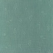 [S1117R-182939] [S1117R] Double Gauze Closed Embroidery Flair Snoozy Fabrics (Steel Blue)
