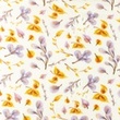 [S1123L-182904] [S1123L] Double Gauze Crinkled Open Embroidery Digital 2 Snoozy Fabrics (Leaves)