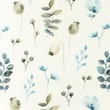 [S1127L-182886] [S1127L] Double Gauze Crinkled Closed Embroidery Flair Digital 2 Snoozy Fabrics (Twig)