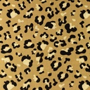 [S1128R-183824] [S1128R] Double Gauze Flat Panther Snoozy Fabrics (Camel)
