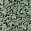 [S1128R-183827] [S1128R] Double Gauze Flat Panther Snoozy Fabrics (Old Green)