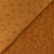 [S1129R-183322] [S1129R] Musselin Melange Jacquard Snoozy Fabrics (Ziegel Rot)