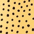 [S1136R-183802] [S1136R] Hydrofil Bomull Platt Tryckt Signerad Prickar Snoozy Fabrics (Ljusgul)