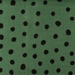 [S1136R-183808] [S1136R] Double Gauze Flat Printed Draw Dots Snoozy Fabrics (Old Green)