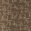 [S1137R-183862] [S1137R] Muślin Bawełniany Słonie Snoozy Fabrics (Fiołkoworóżowy)