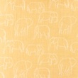 [S1137L-183859] [S1137L] Muślin Bawełniany Słonie Snoozy Fabrics (Jasnożółty)