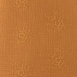 [S1147R-183404] [S1147R] Double Gauze Crinkled Closed Embroidery Flower (Brick)