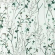 [S1149L-183447] [S1149L] Poplin Printed Mille Fleurs Snoozy Fabrics (Old Green)