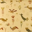 [S1150R-183453] [S1150R] Popelina z Nadrukiem Zwierzęta Leśne Snoozy Fabrics (Jasnożółty)