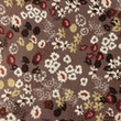 [S1162L-183776] [S1162L] Double Gauze Flat Printed Flowers (Mauve)