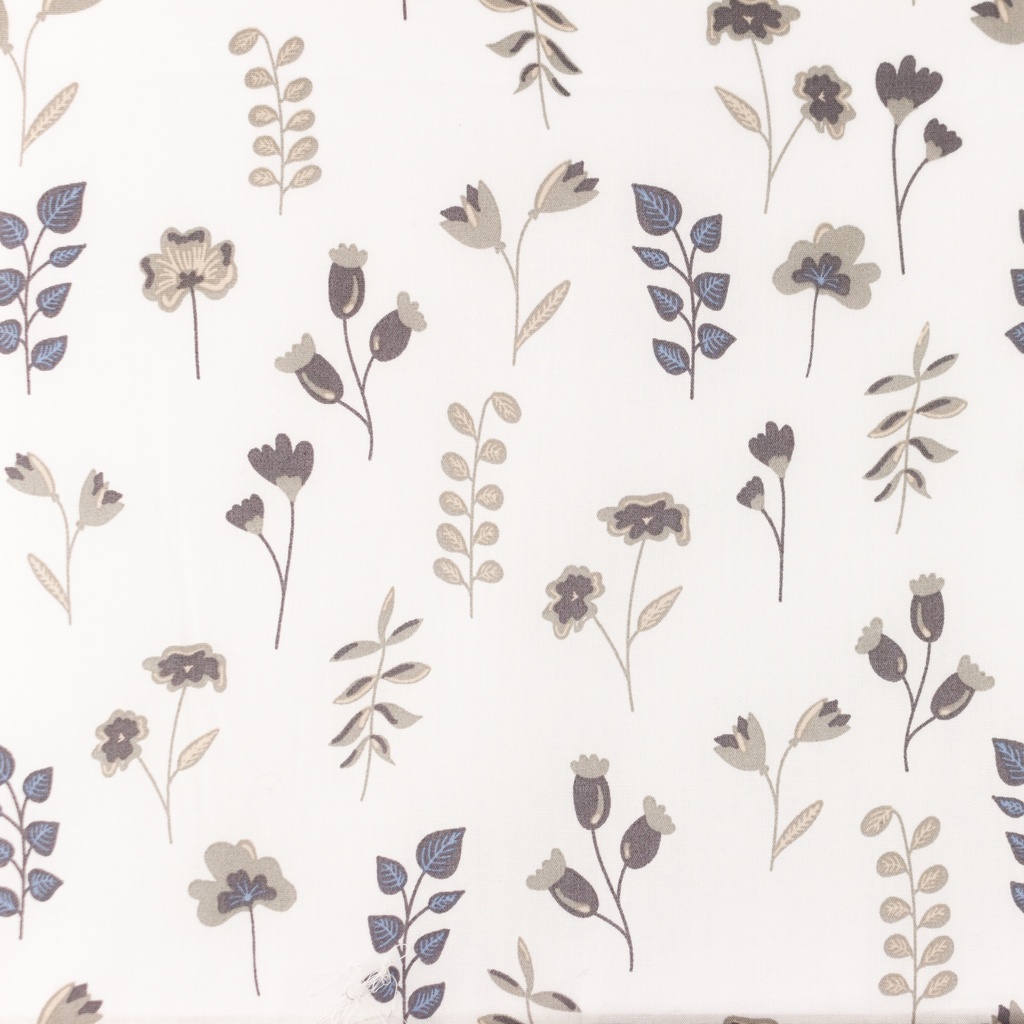 [S1153R] Popeline Stampato Cynthi Fiori Snoozy Fabrics
