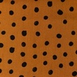 [S1154R-183642] [S1154R] Poplin Printed Draw Dots Snoozy Fabrics (Brick)
