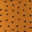 [S1155L-183672] [S1155L] Poplin Printed Draw Heart Snoozy Fabrics (Brick)