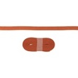[024R-182456] [024R] Gummiband Colour Line 2 m Pro Bündel (Dunkel Orange)