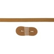 [120R-184142] [120R] Elastiek Kleurlijn 15 mm 2 m Per Bosje (Bruin)