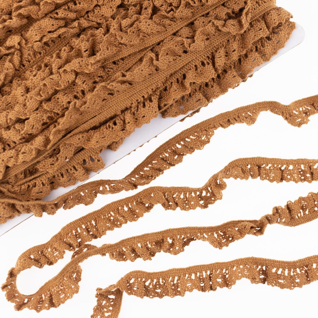 [695R] Elastic Cotton Lace