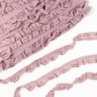 [695R-185545] [695R] Elastic Cotton Lace (Washed Pink)
